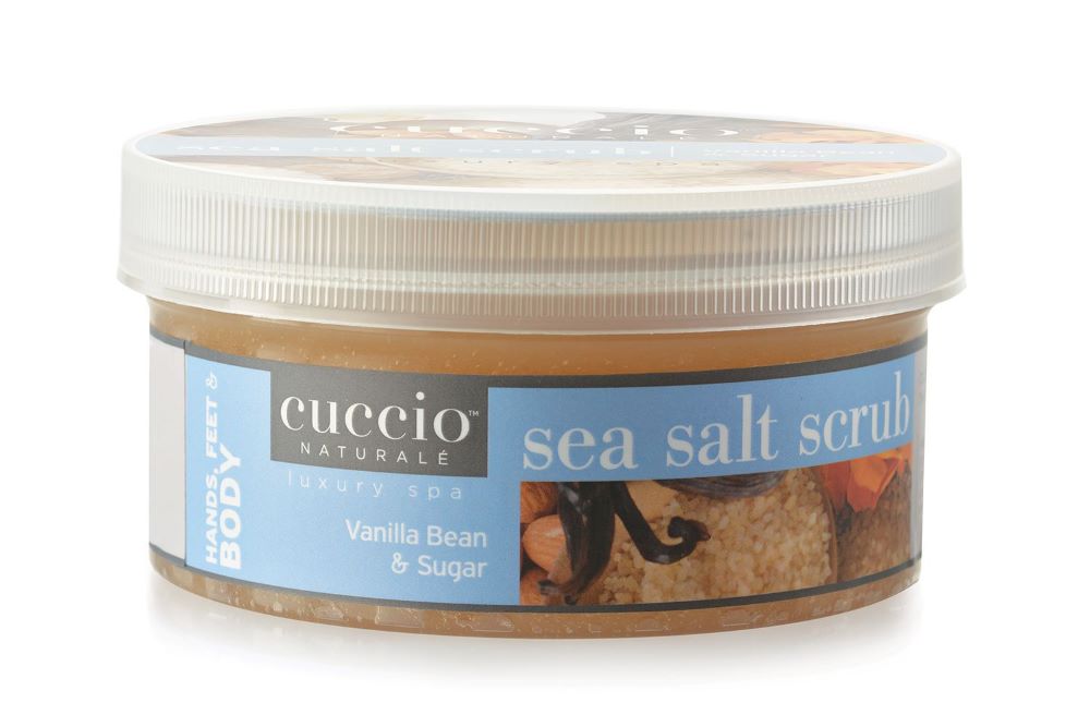 Cuccio Sea Salt Scrub Hands, Feet & Body 19.5 oz