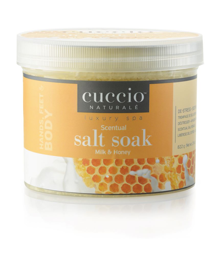 Cuccio Pedicure SCENTUAL SALT SOAK 29 oz