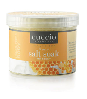 Cuccio Pedicure SCENTUAL SALT SOAK 29 oz