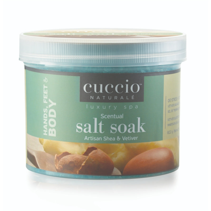 Artisan Shea & Vetiver Scentual Salt Soak